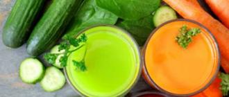 Овощные и фруктовые соки от холестерина